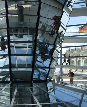 Die Kuppel des Berliner Reichtags