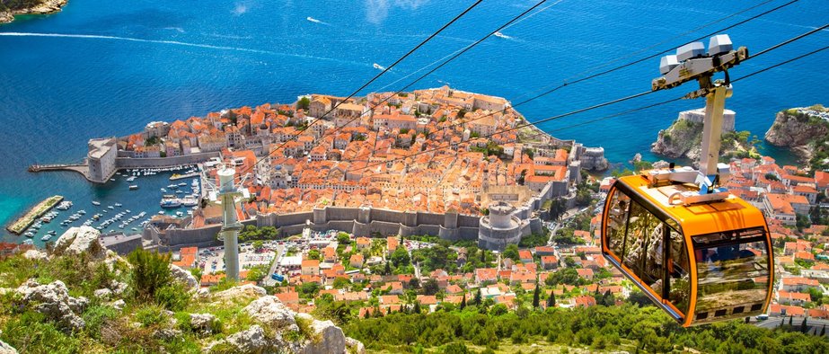 Der Hausberg Brdo Srd in Dubrovnik