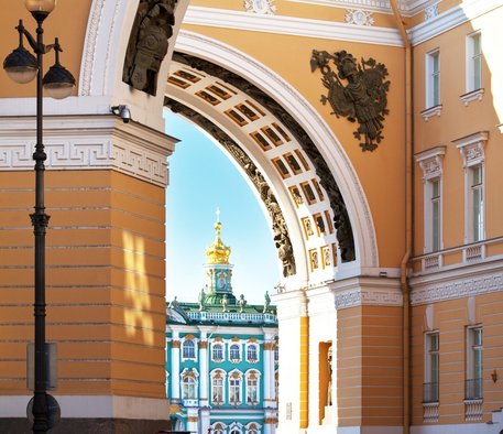 Die Hermitage in Sankt Petersburg