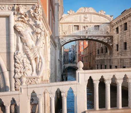 Seufzerbrücke in Venedig