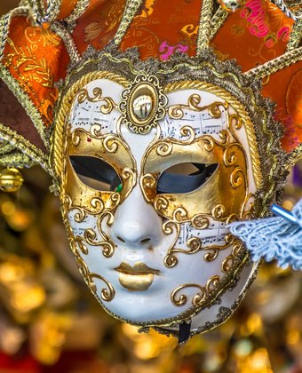 Maske Karneval Venedig 