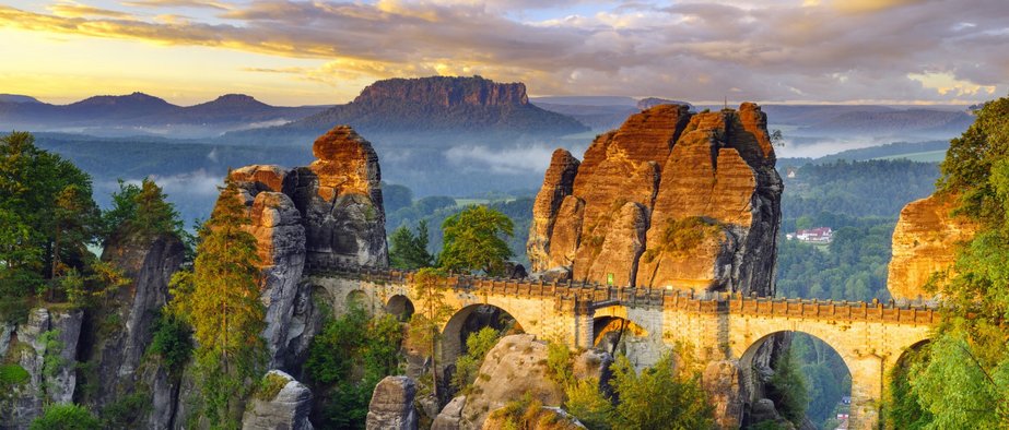 Bastei im Elbsandsteingebirge